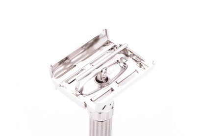 1960 F1 Gillette Fatboy TTO Adjustable Double Edge Razor | Rhodium Revamp