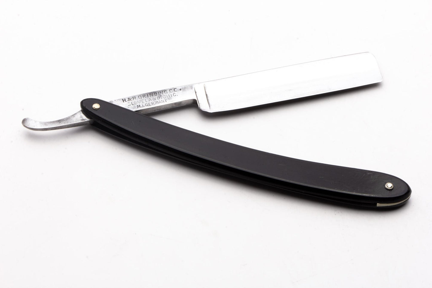 5/8" Vintage Restored H&H Blue Steel Extra Straight Razor