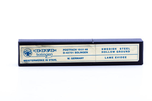 5/8" Dovo Prima Steel Silver Straight Razor