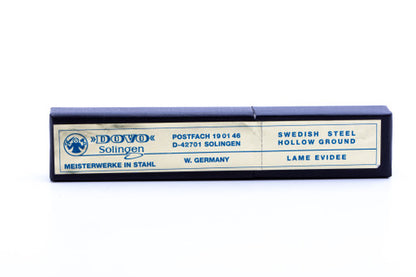5/8" Dovo Prima Steel Silver Straight Razor