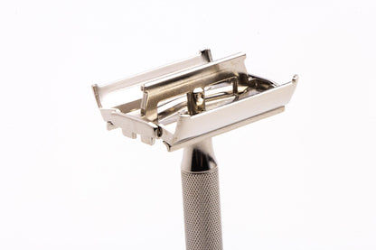 1953 Y2 Gillette Super Speed Double Edge Safety Razor | Factory Nickel Revamp