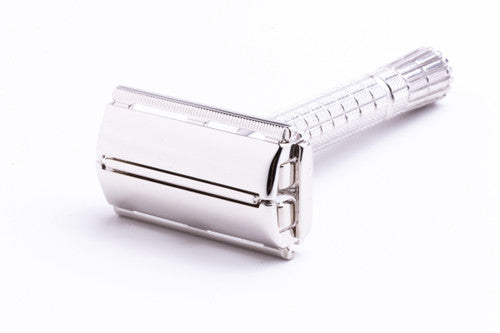 1955 Gillette Flair Tip Super Speed DE Razor Rhodium Revamp A1