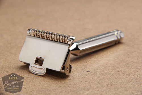 Star 1912 Style Single Edge (SE) Safety Razor * REVAMPED - Nickel