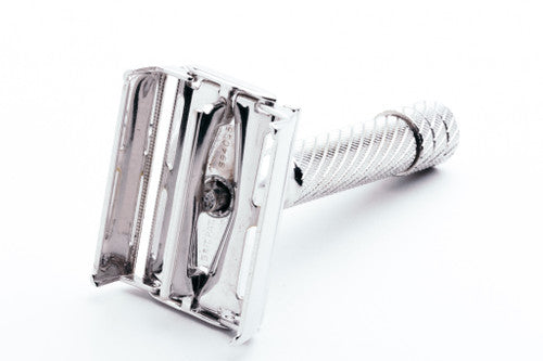 1930's Gillette British Aristocrat #21 Safety Razor -Rhodium Revamp