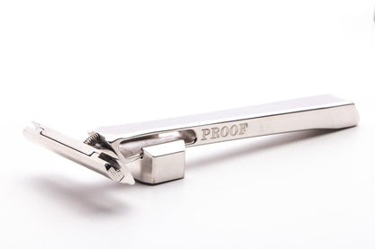 Proof | Reserve Single Edge Safety Razor  | Rhodium Revamp