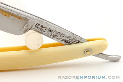9/16" J.A. Henckels #78 Straight Razor w/ Case | Solingen, Germany