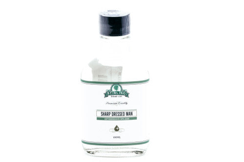 Stirling Soap Co- Sharp Dressed Man Aftershave Splash
