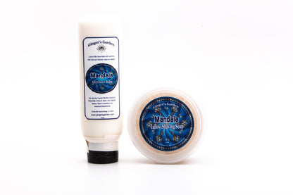 Ginger's Garden | Mandala Tallow Shaving Soap