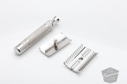 Gillette 1930s Short Comb NEW * Safety Razor Rhodium Revamp