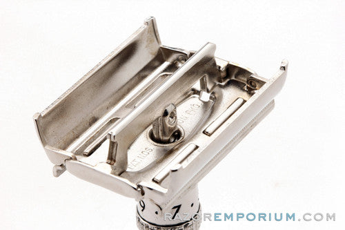 1966 Gillette L2 Slim Adjustable Safety Razor Rhodium Revamp