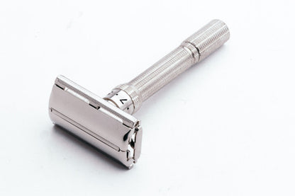 1963 Gillette Slim Adjustable Double Edge Safety Razor Set I3