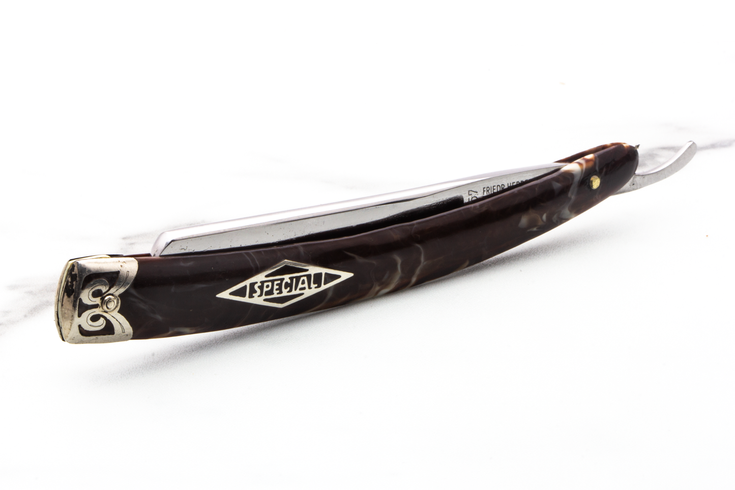 5/8" Vintage Restored Friedr.Herder 257 Straight Razor