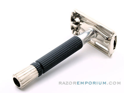 1966 L4 Gillette Black Handle DE Super Speed DE Safety Razor