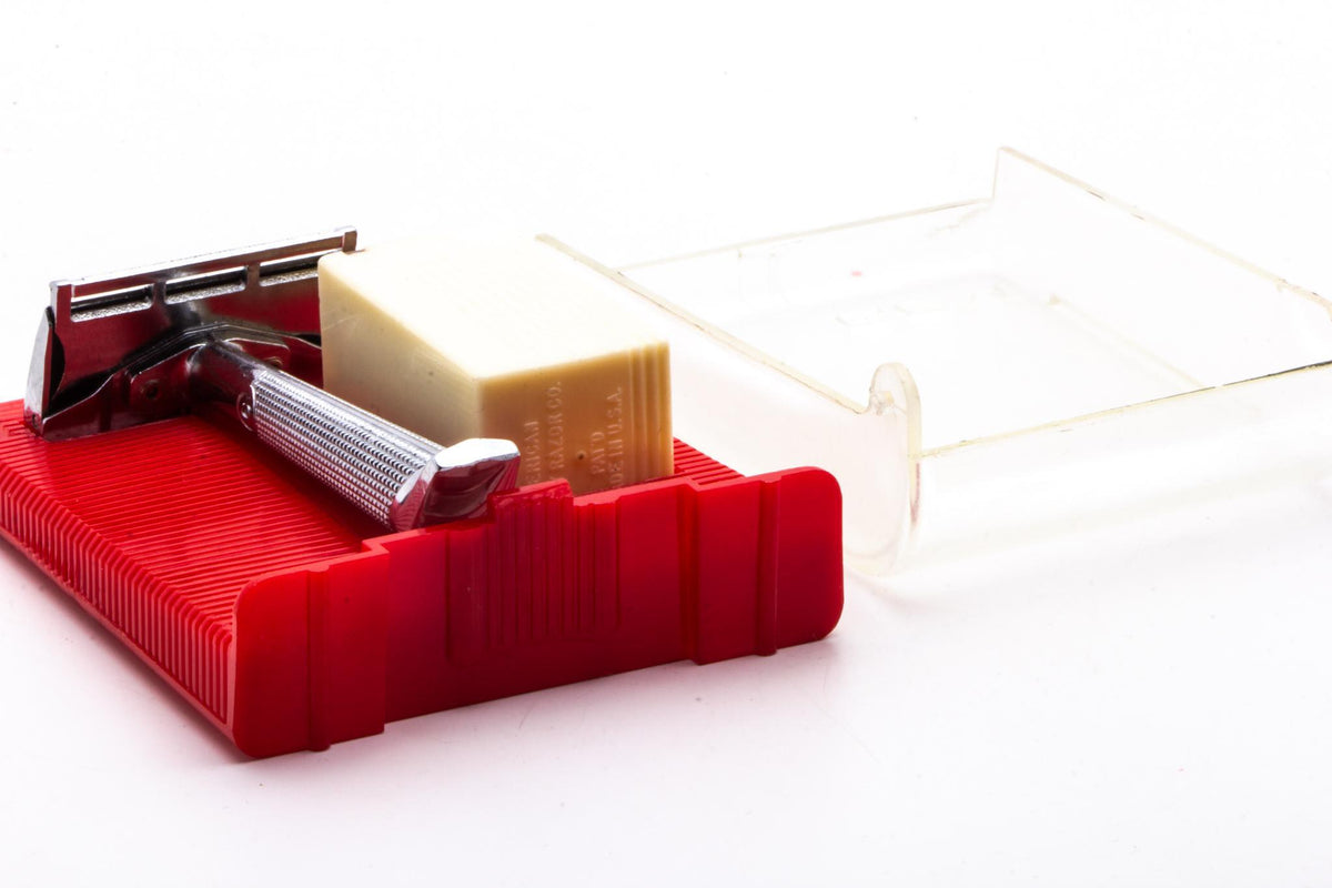 Flipped Razor 1940's Gem Flip-Top Single Edge Safety Razor Set | Original Condition ...
