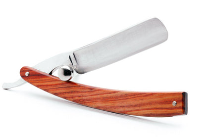 6/8" Ertan Süer Rasoir Sabre Campiono Carbon Straight Razor | Rosewood Scales