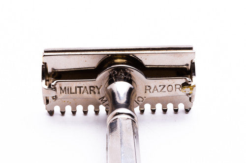 1920's Military Razor Single Edge Safety Razor Set