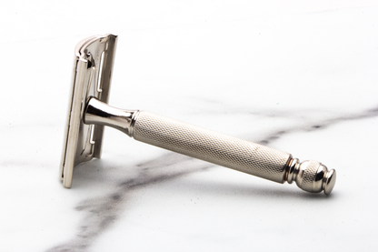 1940's Gillette Ball End Tech Three Piece Double Edge Safety Razor | Original Condition