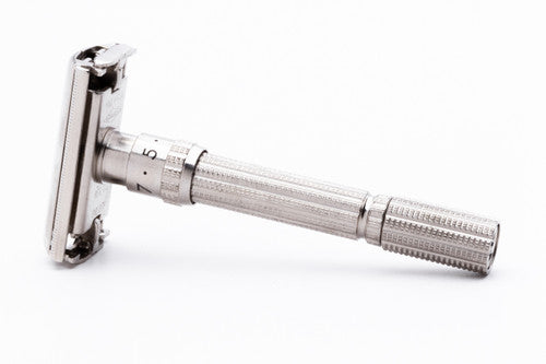 1967 Gillette Slim Adjustable Double Edge Safety Razor & Case M2