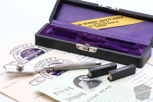 Gillette/Eureka 1905-07 Safety Razor | With Original Case and Paperwork