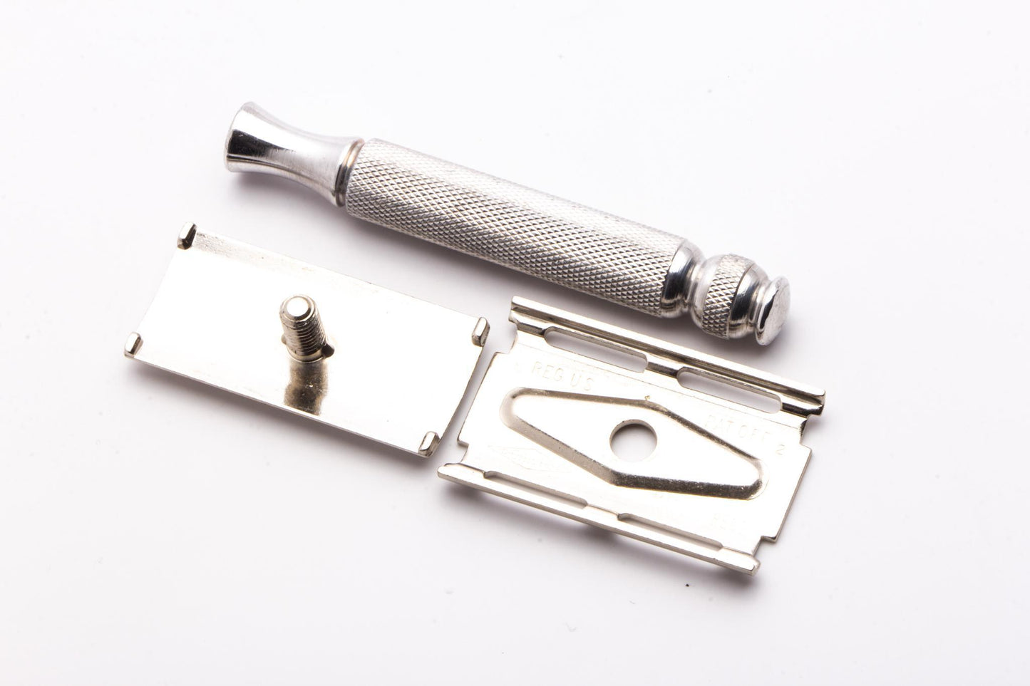 1978 N2 Gillette Ball End Double Edge Safety Razor  | Marcas Regs