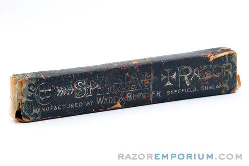 5/8'' Wade & Butcher Special Straight Razor | Original Black Horn Scales | Sheffield, England