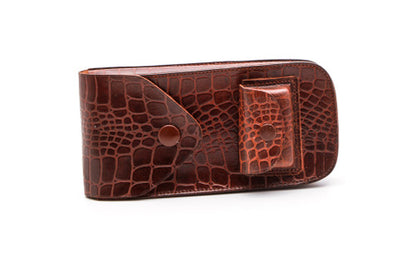 Rolls Razor Safety Razor With Leather Case & Blade Bank - Made in England