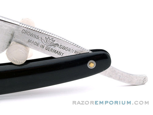 6/8'' Carl Friedrich Crown & Sword Razor | ERN 1166 | Round Point Germany