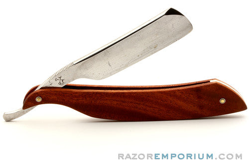 7/8" Herder #27 Square Straight Razor w/ Cocobello Wood | Solingen, Germany