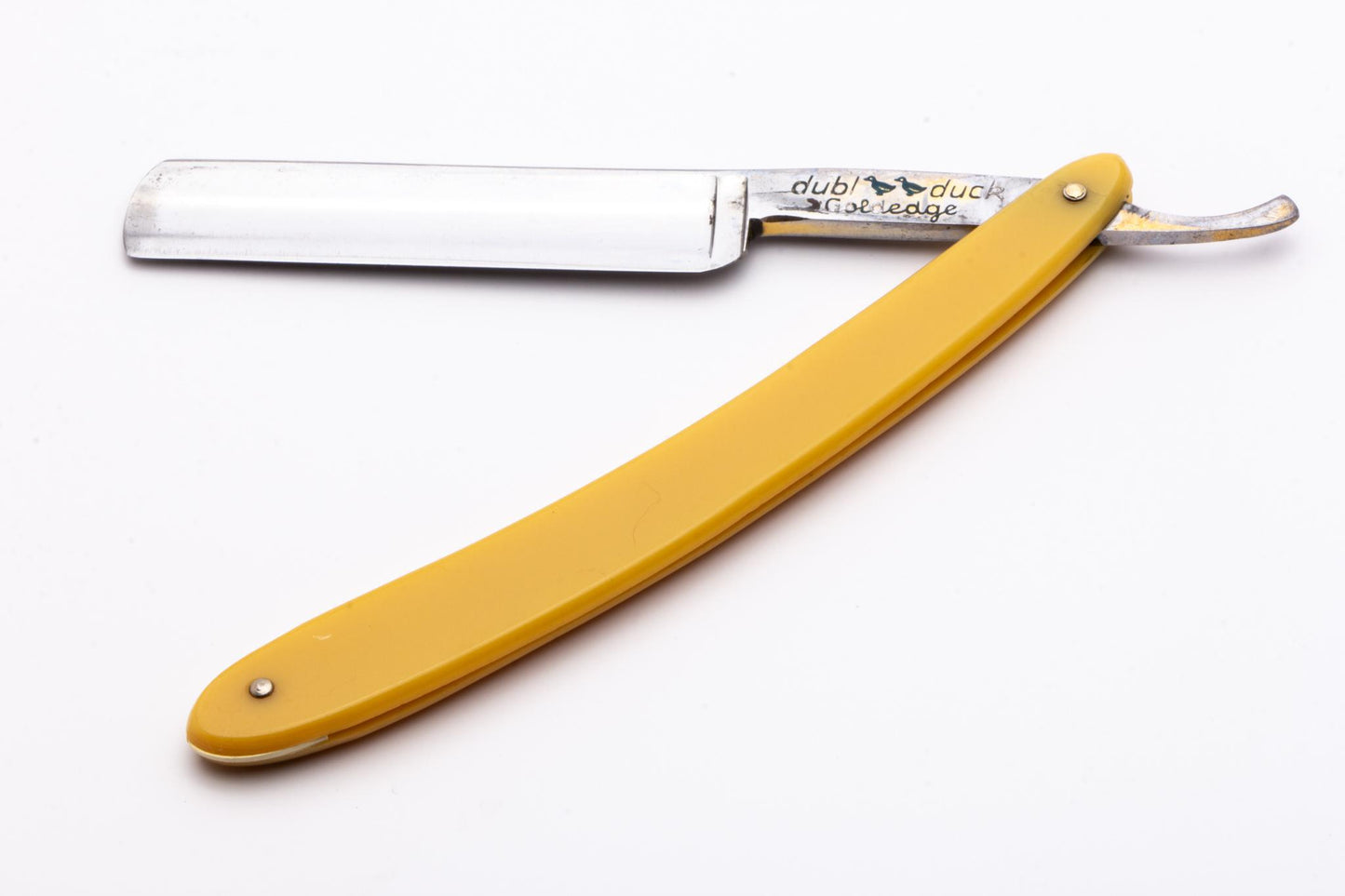 11/16" Dubl Duck Goldedge Vintage Restored Straight Razor| Solingen, Germany