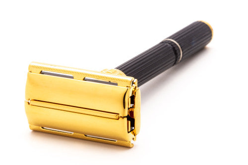 1978 Gillette Super Adjustable "Black Beauty" Y1 | 24K Gold Revamp