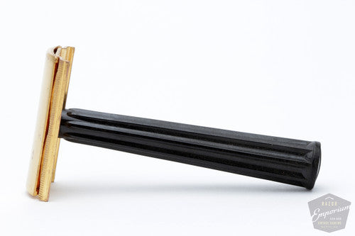 1940's Gillette Post WWII Bakelite Handle Tech DE Razor