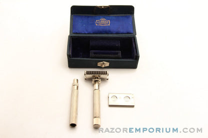 1930's J.A. Henckels Safety Razor in Leather Case
