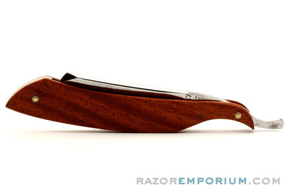 7/8" Herder #27 Square Straight Razor w/ Cocobello Wood | Solingen, Germany