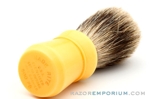 Made Rite 500 PB Badger Vintage Shave Brush