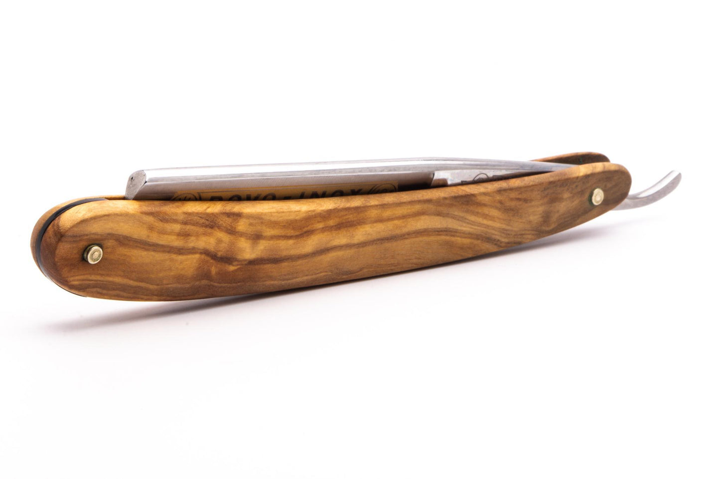 5/8" Dovo 'INOX' Olive Wood Straight Razor | Used