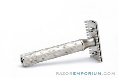 1922 Gillette New Improved Richwood Safety Razor Set | Factory Nickel Revamp