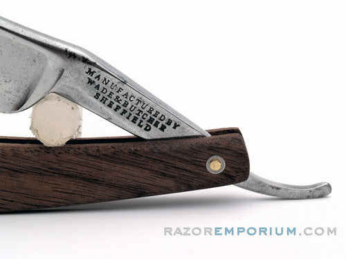 6/8" Wade & Butcher Straight Razor w/ Cocobello Wood Scale  | Sheffield, England