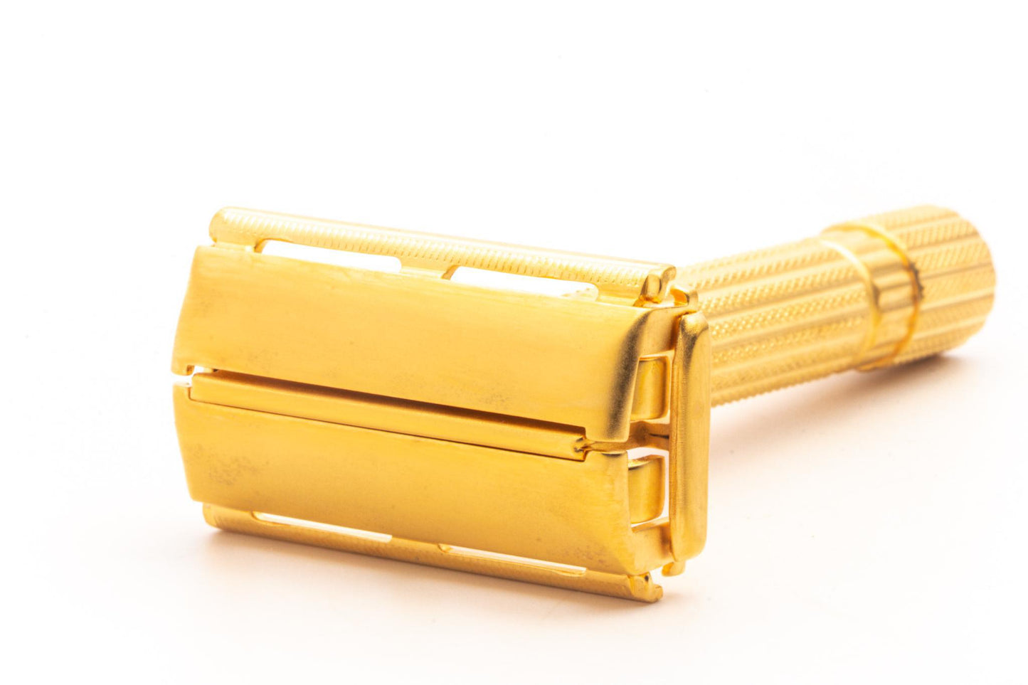 1951 W1 Gillette Aristocrat Double Edge Safety Razor | Matte Gold