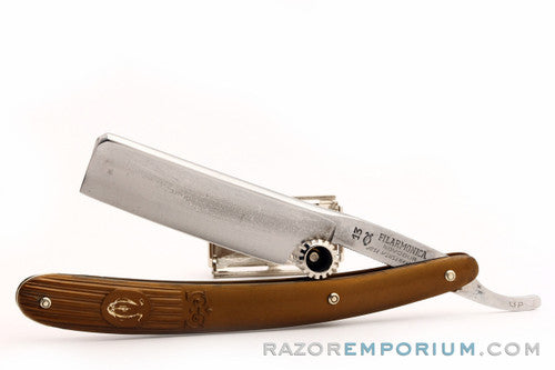6/8" Filarmonica 13P Novodur Jose Monserrat Pou Straight Razor Hollow | Spain