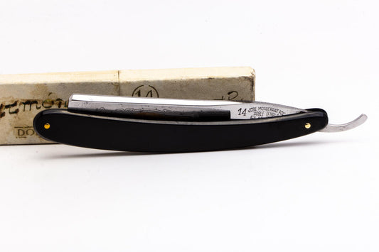 7/8" Filarmonica "Doble Temple" #14  Straight Razor w/ Coffin | Spain