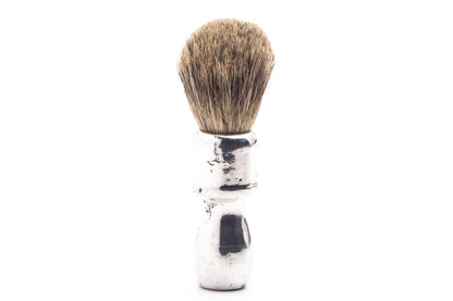 Vintage Restored Best Badger Chrome Painted Shaving Brush