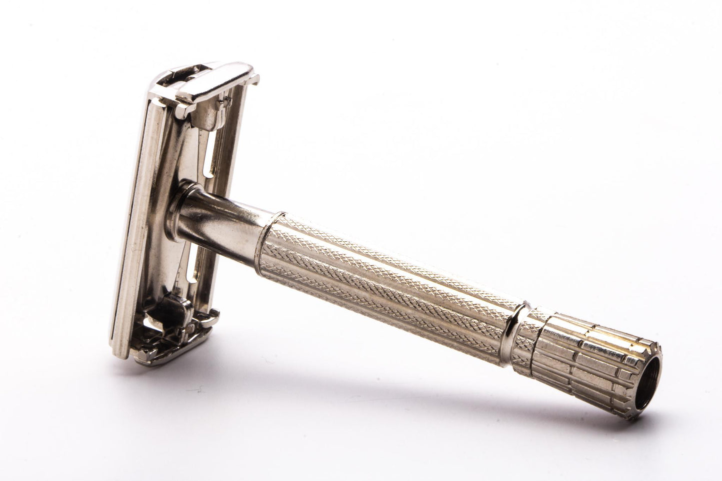 1958 D1 Gillette TV Special Flare Tip Super Speed Double Edge Safety Razor | Factory Nickel Revamp