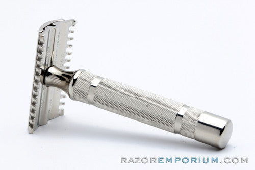 1930s Gillette NEW Short Comb Safety Razor | Factory Nickel Revamp