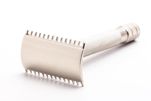 Gillette Single Ring Double Edge Safety Razor | Factory Nickel Revamp