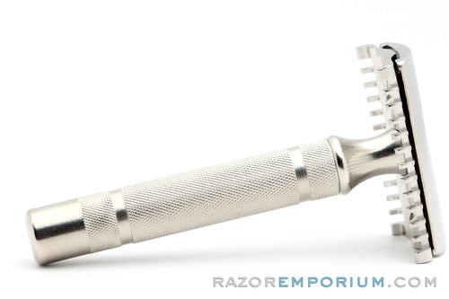 1930's Gillette Goodwill DE Safety Razor | Factory Nickel Reavmp