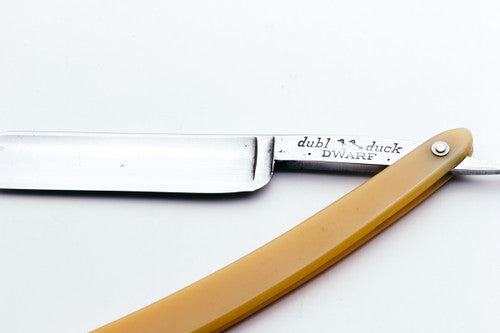 5/8" Dubl Duck Pearlduck Dwarf Straight Razor | USA