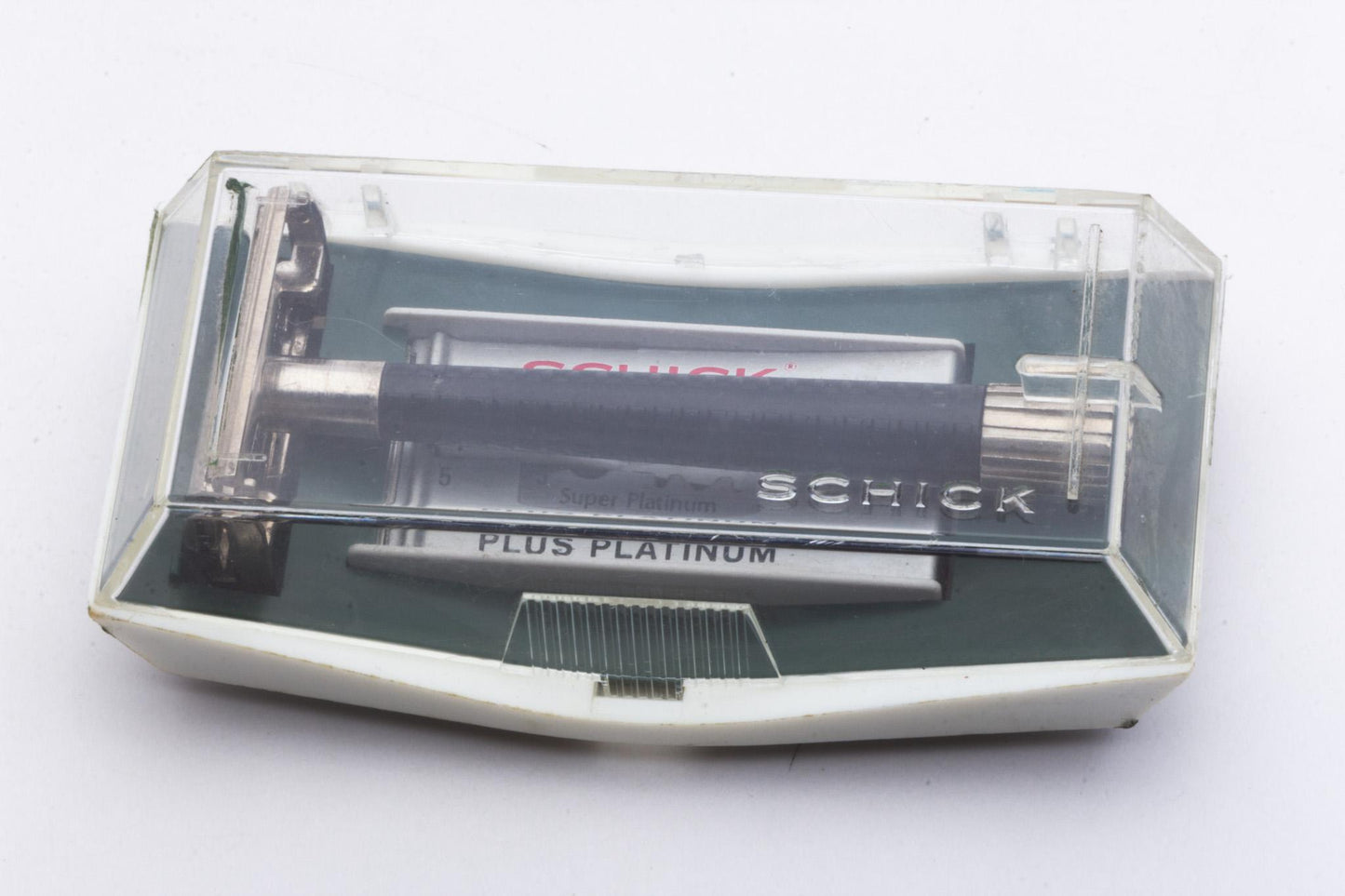 1960's Schick Krona TTO Double Edge Razor Set | Original Condition