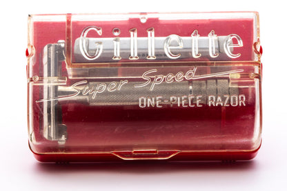 1951 W1 Gillette Super Speed TTO Safety Razor Set | Original Condition