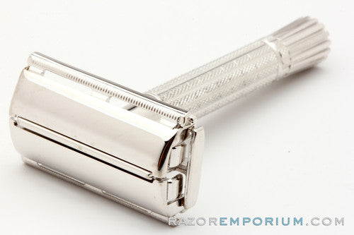 1956 B3 Gillette  Flair Tip Super Speed Safety Razor Marca Regs. Made in Mexico | Rhodium Revamp