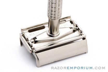 1956 Gillette Medium Flair Tip Super Speed DE Safety Razor B2